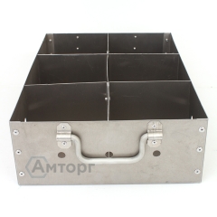 Емкость для сушки пробирок с перегородками