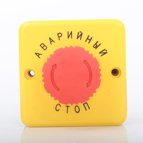 Пост управления кнопочный ПКЕА-822А-1 О*2 в составе: №1 «Гр» , «К», 1з+1р