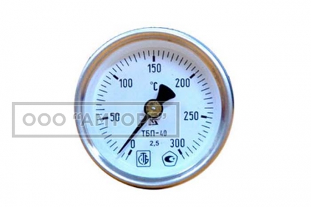 Термометр ТБП 40/140-Т (0-300) С  фото 1