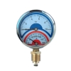 Термоманометр 10 bar/120C радиальный (индикатор давления и температуры) фото навигации 1