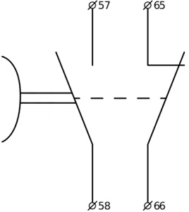 Рис.1. Схема подключения блока задержки БЗ-12