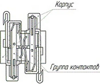 Рис.1. Схема плинта соединительного геленаполненного ПЛ22